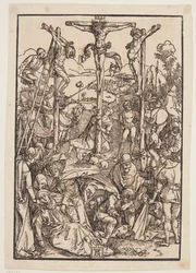 Calvaire (modeste gravure sur bois)