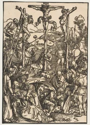 Calvaire avec les trois croix