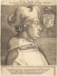 Le cardinal Albrecht de Brandebourg (« le Grand Cardinal »)