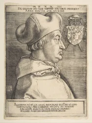 Cardinal Albrecht de Brandebourg