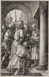 Christ devant Pilate, de La Passion gravée