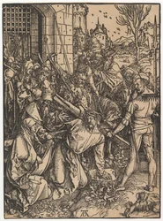 Christ portant la croix, de La Grande Passion, vers 1498