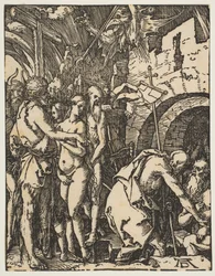 Le Christ aux limbes, de La Petite Passion, vers 1509