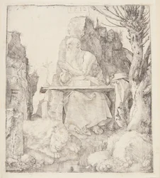 Saint Jérôme près d