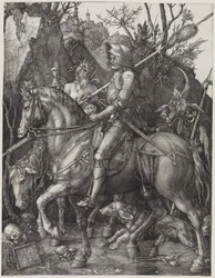 Le cavalier (Le Chevalier, la Mort et le Diable)