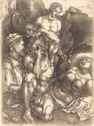 Homme désespéré, probablement 1514-1515