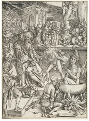 Le martyre de saint Jean l