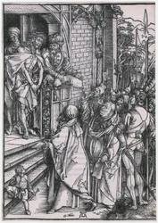 Ecce homo, feuille n° 6 de la série « La Grande Passion »