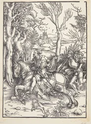 Chevalier et lansquenet