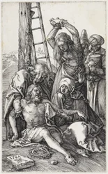 Descente de croix et lamentation sur le Christ