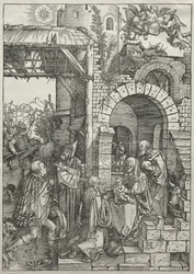 Vie de la Vierge : Adoration des Mages