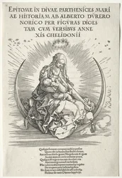 Vie de la Vierge : Page de titre