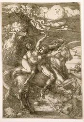 Viol de Prosperpina (Enlèvement sur une licorne)