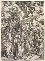 Révélation de Saint Jean : Quatre anges retenant les vents, 1511