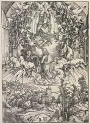 Révélation de Saint Jean : Saint Jean devant le trône