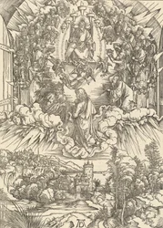 Saint Jean devant Dieu et les Anciens, 1498