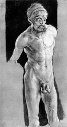 Autoportrait nu, vers 1507, 1936