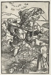 Saint Christophe avec les oiseaux