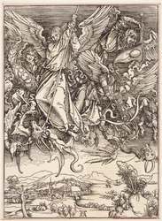 Saint Michel combattant le dragon