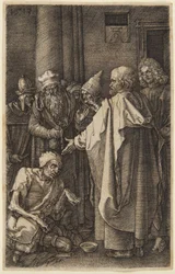 Saint Pierre et saint Jean guérissant l