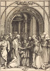 Les fiançailles de la Vierge, vers 1504-1505