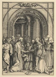 Les fiançailles de la Vierge, tiré de *La Vie de la Vierge*