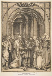 Les fiançailles de la Vierge, de La Vie de la Vierge