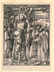 La descente de croix (La Déposition), de la série La Petite Passion