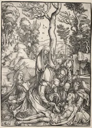 La grande passion :  La lamentation du Christ