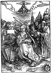 La Sainte Famille avec cinq anges, vers 1504