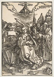 La Sainte Famille avec cinq anges, vers 1503