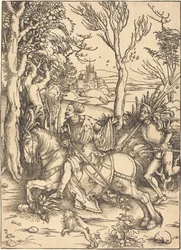 Le Chevalier à Cheval et le Lansquenet