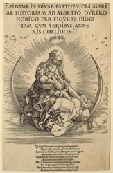 La Vie de la Vierge : la Madone sur le croissant de lune