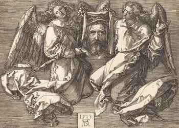 Le Suaire tenu par deux anges, 1513