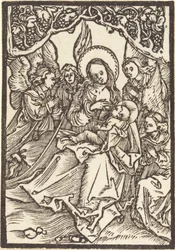 La Vierge allaitant l