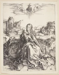 La Vierge avec la libellule