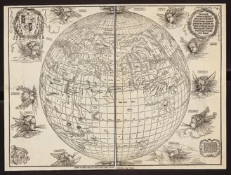 Carte du monde de Johannes Stabius