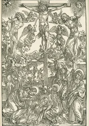 Crucifixion (Le Grand Calvaire), vers 1496-00 (gravure sur bois)