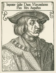 Empereur Maximilien I, vers 1519 (gravure sur bois)