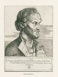 Philipp Melanchthon. 1526 (gravure)
