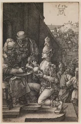 Pilate se lavant les mains, de la série "La petite passion"