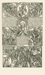 Sainte Birgitta et la Vierge intercédant pour les damnés