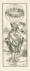 Le syphilitique. 1496 (gravure sur bois)