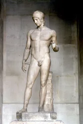Arès, dit Arès Borghèse. Statue d