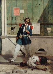 Garde national blessé
