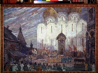 Décor préparatoire pour l