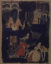 Décor de scène pour l