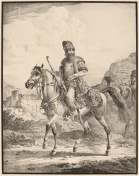 Un Persan à cheval