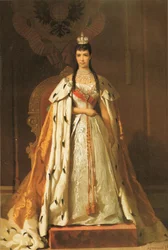 Portrait de Maria Fyodorovna (1847-1928)