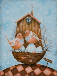 Une maison douillette pour les oiseaux